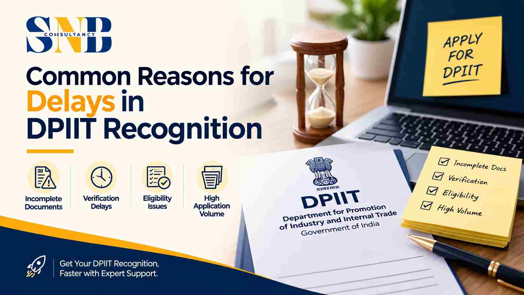 Common Reasons for Delays in DPIIT Recognition