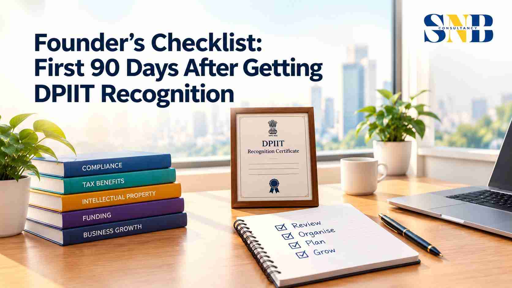 Founder’s Checklist: First 90 Days After Getting DPIIT Recognition